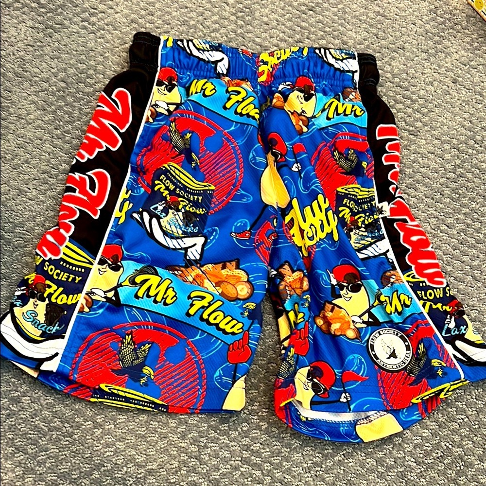 Flow society - Blue and Black